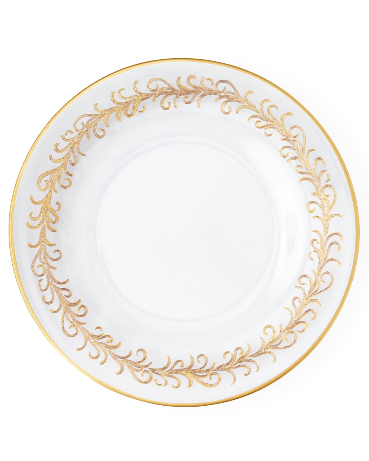 Neiman Marcus Oro Bello Dinner Plates, Set Of 4