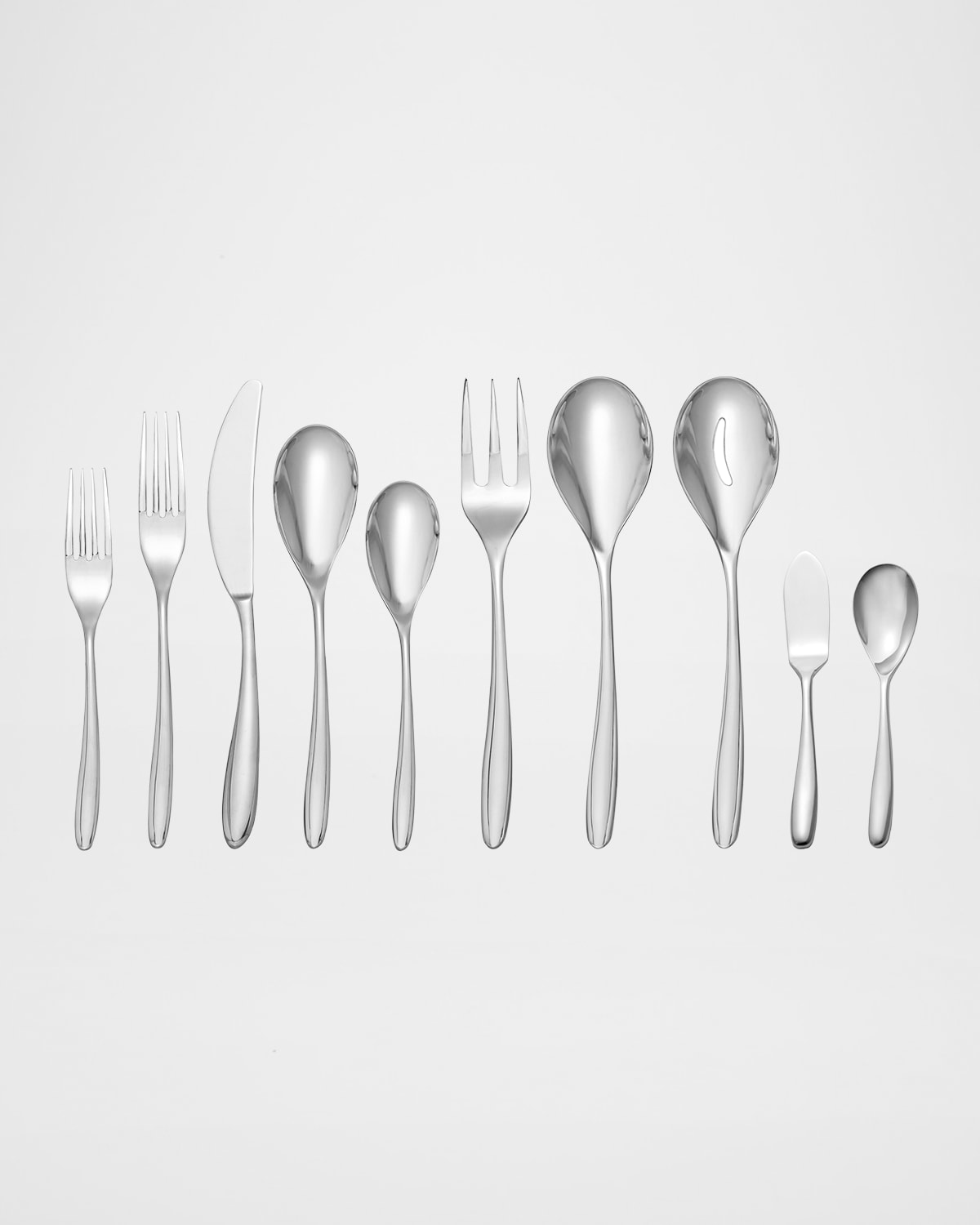 Nambe 45-piece Bend Stainless Steel Flatware Set