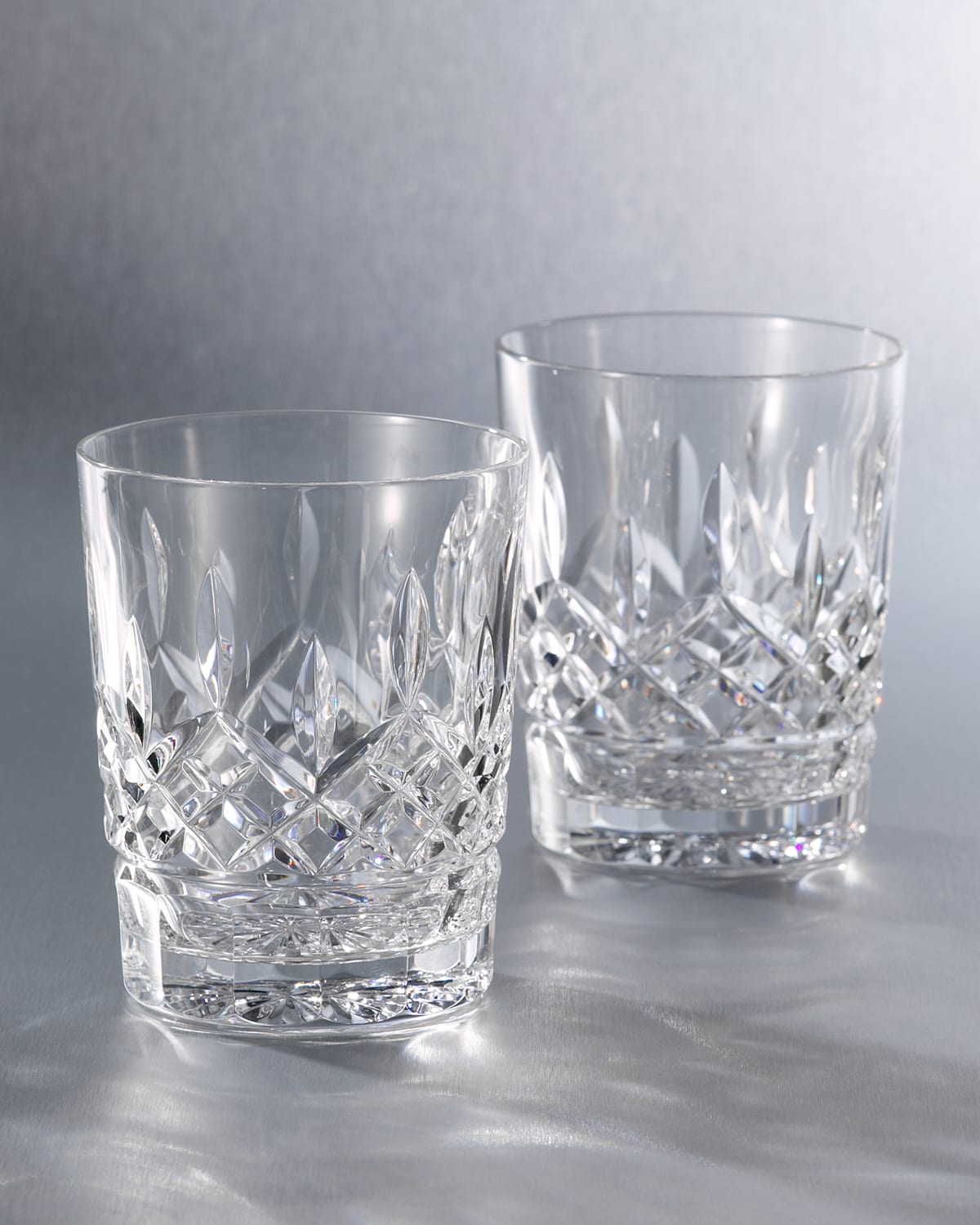 Waterford Crystal Lismore Clear Double Old-fashioneds, Set Of 2