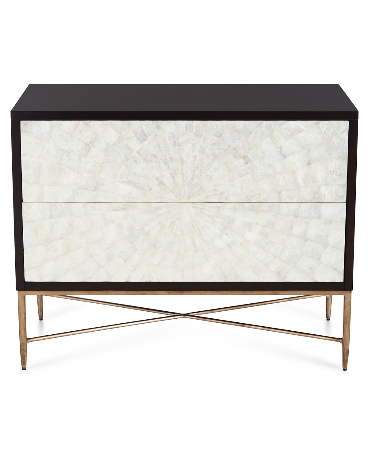 Bernhardt Adagio Bachelor's Chest W/ Inlaid Capiz Shells