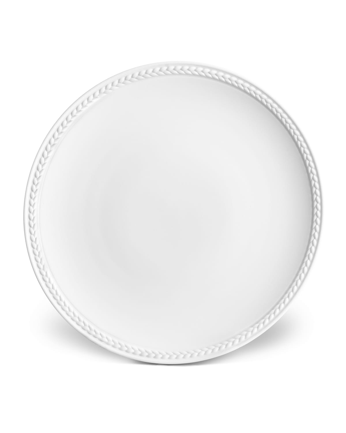 L'objet Soie Tressee Bread And Butter Plate In White