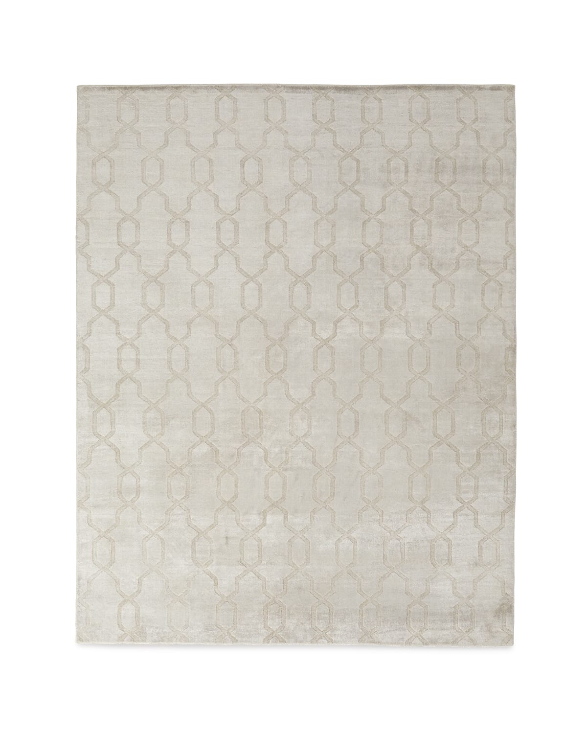 Shop Exquisite Rugs Ferrare Rug, 8' X 10' In Light Silver