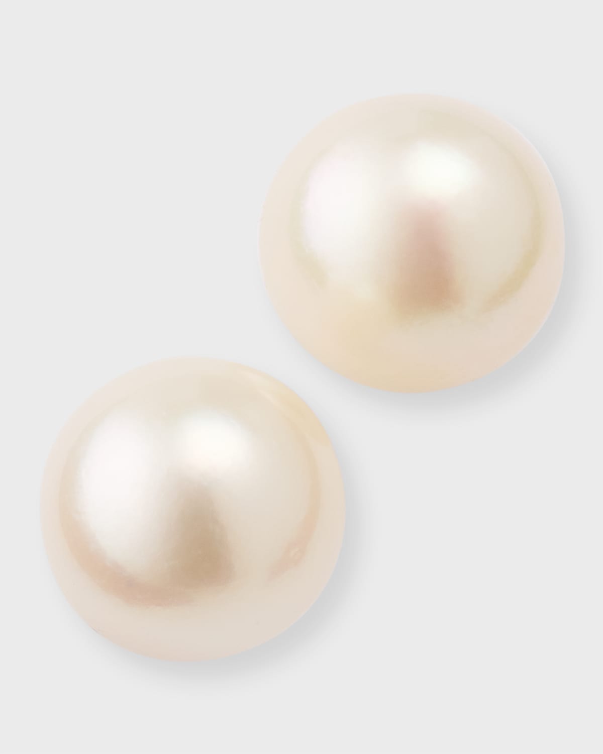 18k Yellow Gold Akoya Cultured Pearl Earrings