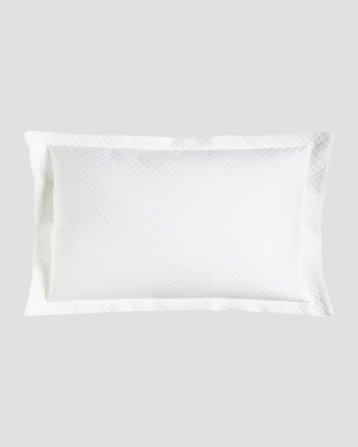 Kassatex King Diamante Sham In White