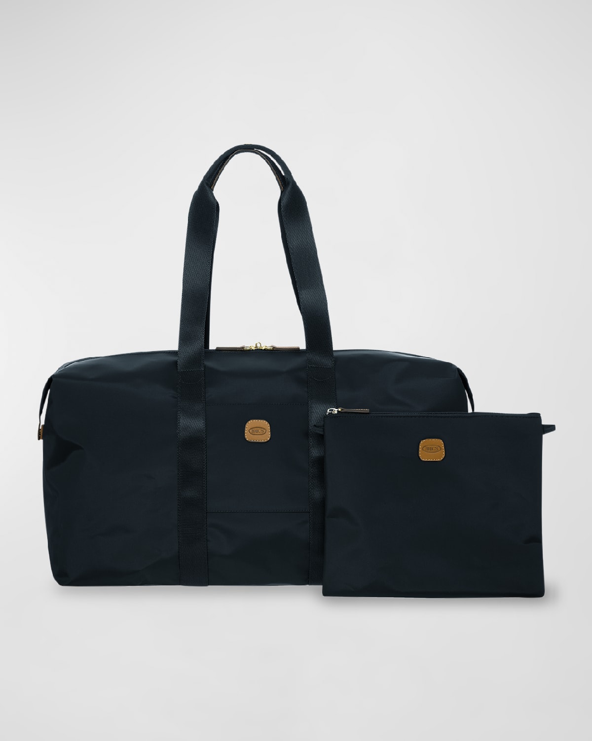Bric's Olive 22" Folding Duffel Luggage In Navy