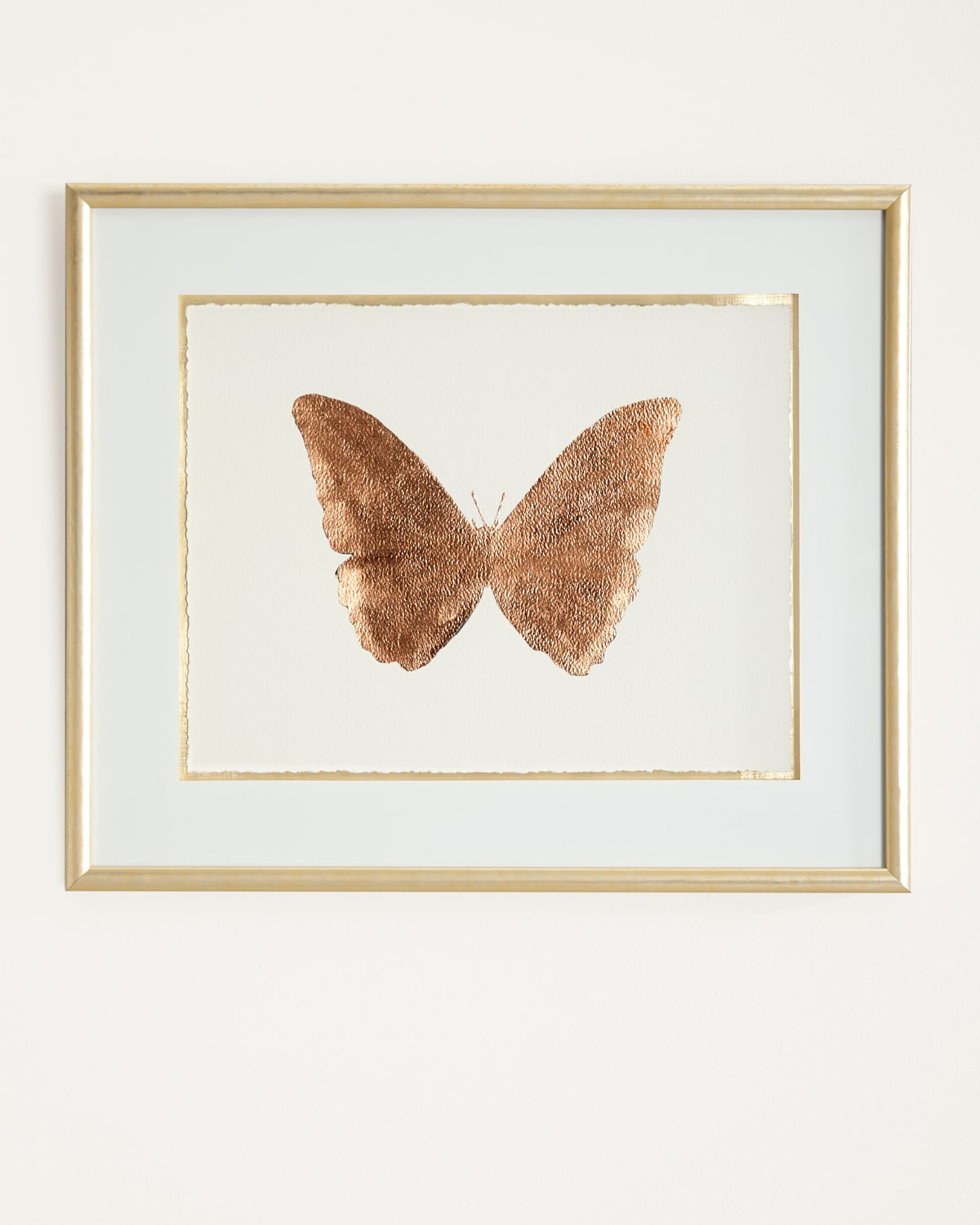 John-richard Collection Shimmering Butterfly Ii Artwork