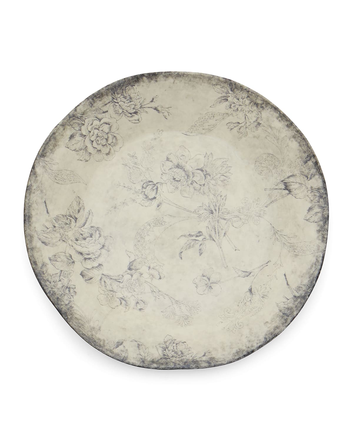 Arte Italica Giulietta Dinner Plate In Grey