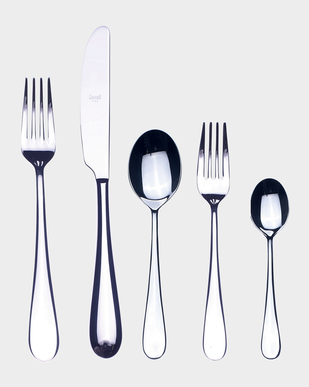 MEPRA 5-PIECE STAINLESS STEEL FLATWARE PLACE SETTING