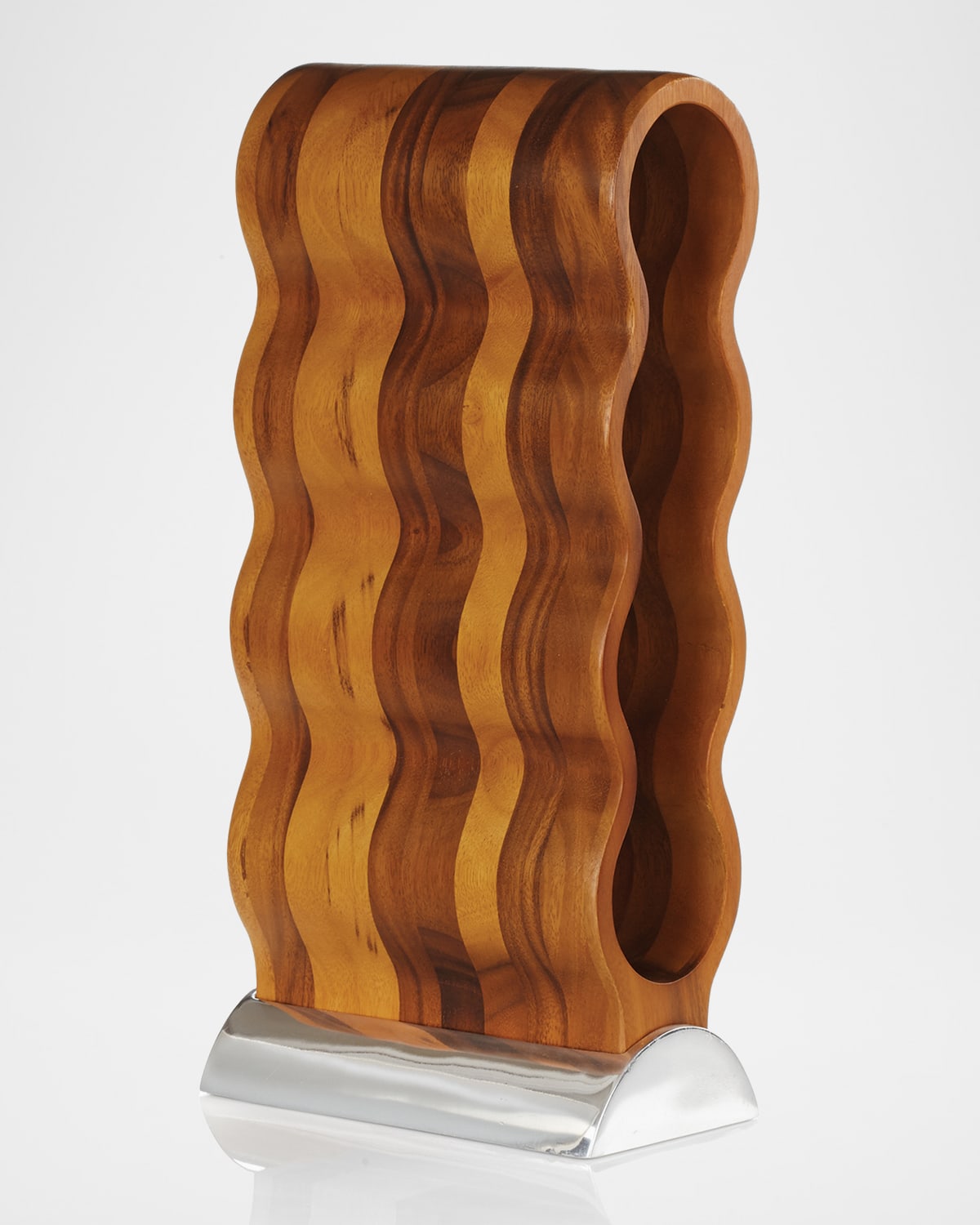 Nambe Curvo Wine Rack