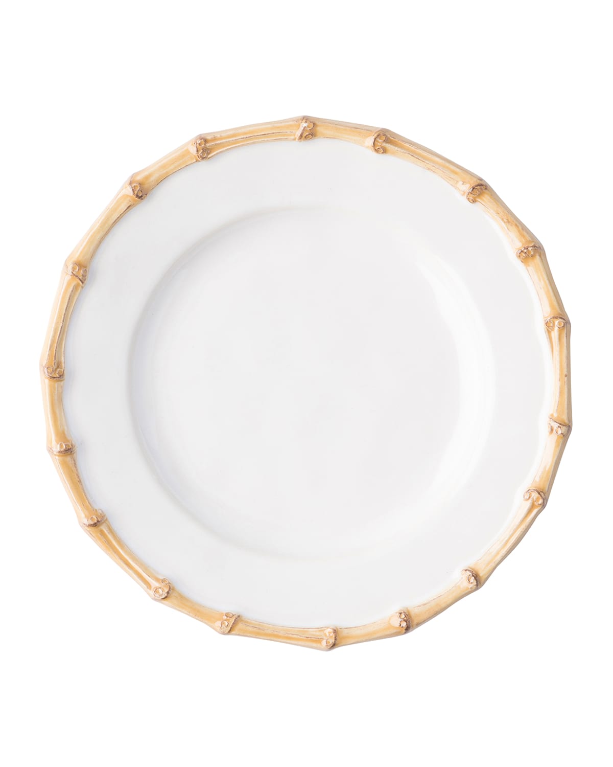 Juliska Classic Bamboo Natural Dinner Plate