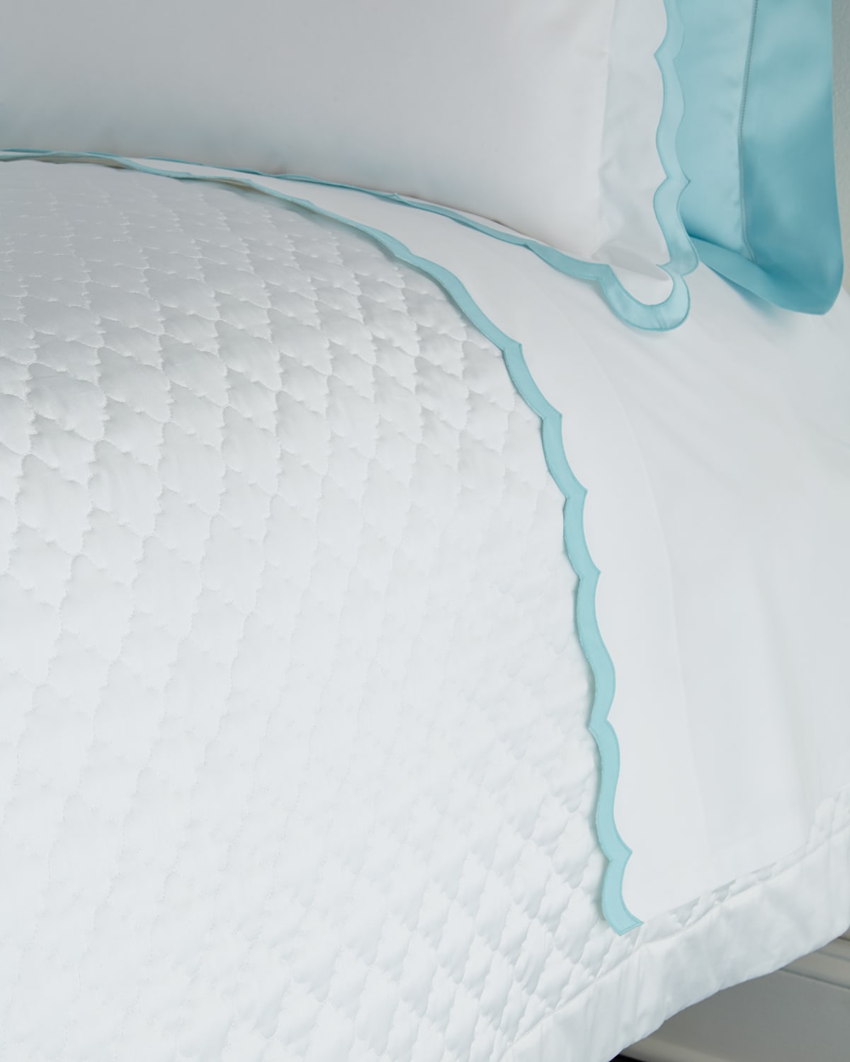 Matouk Ava King Coverlet In White