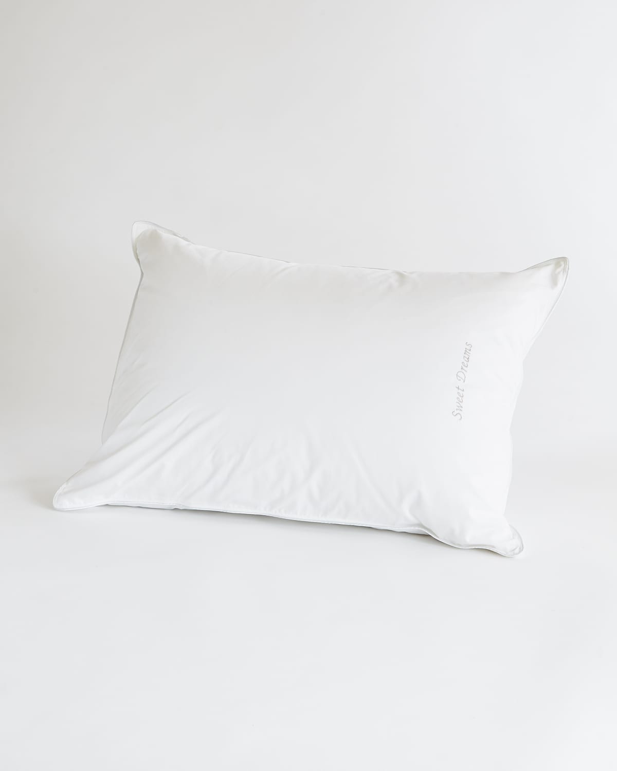 The Pillow Bar Standard Down Pillow, 20" X 26" In White