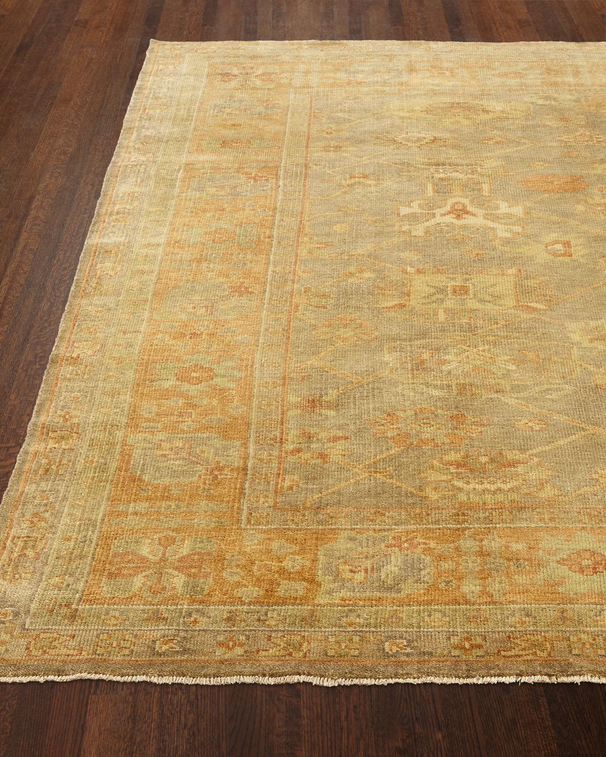 Safavieh Oushak Wool Rug In Brown