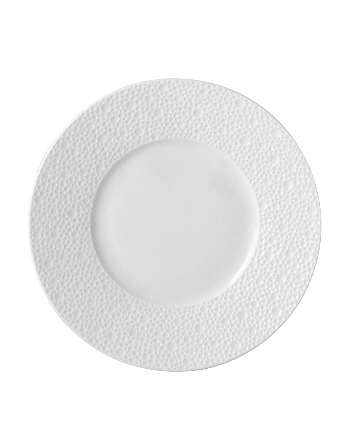 Bernardaud Ecume White Bread & Butter Plate In White