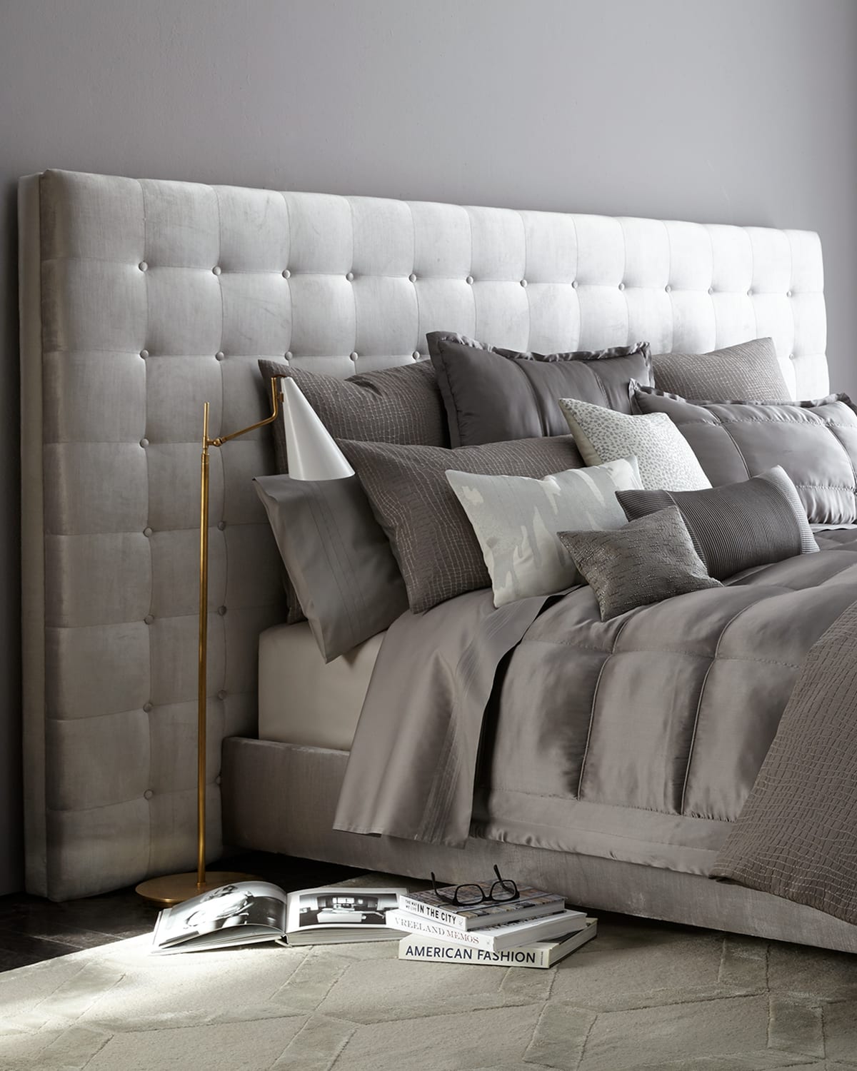Haute House Park Avenue Queen Bed In Gray