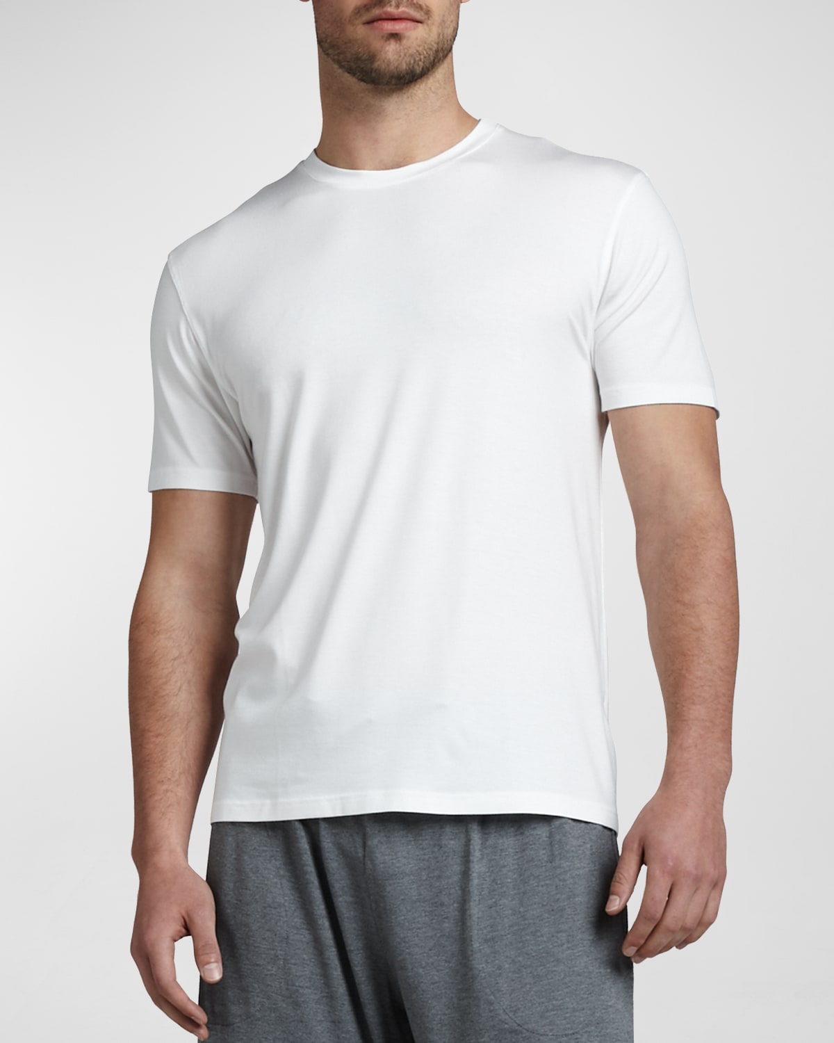 Shop Derek Rose Basel 1 Jersey T-shirt, White
