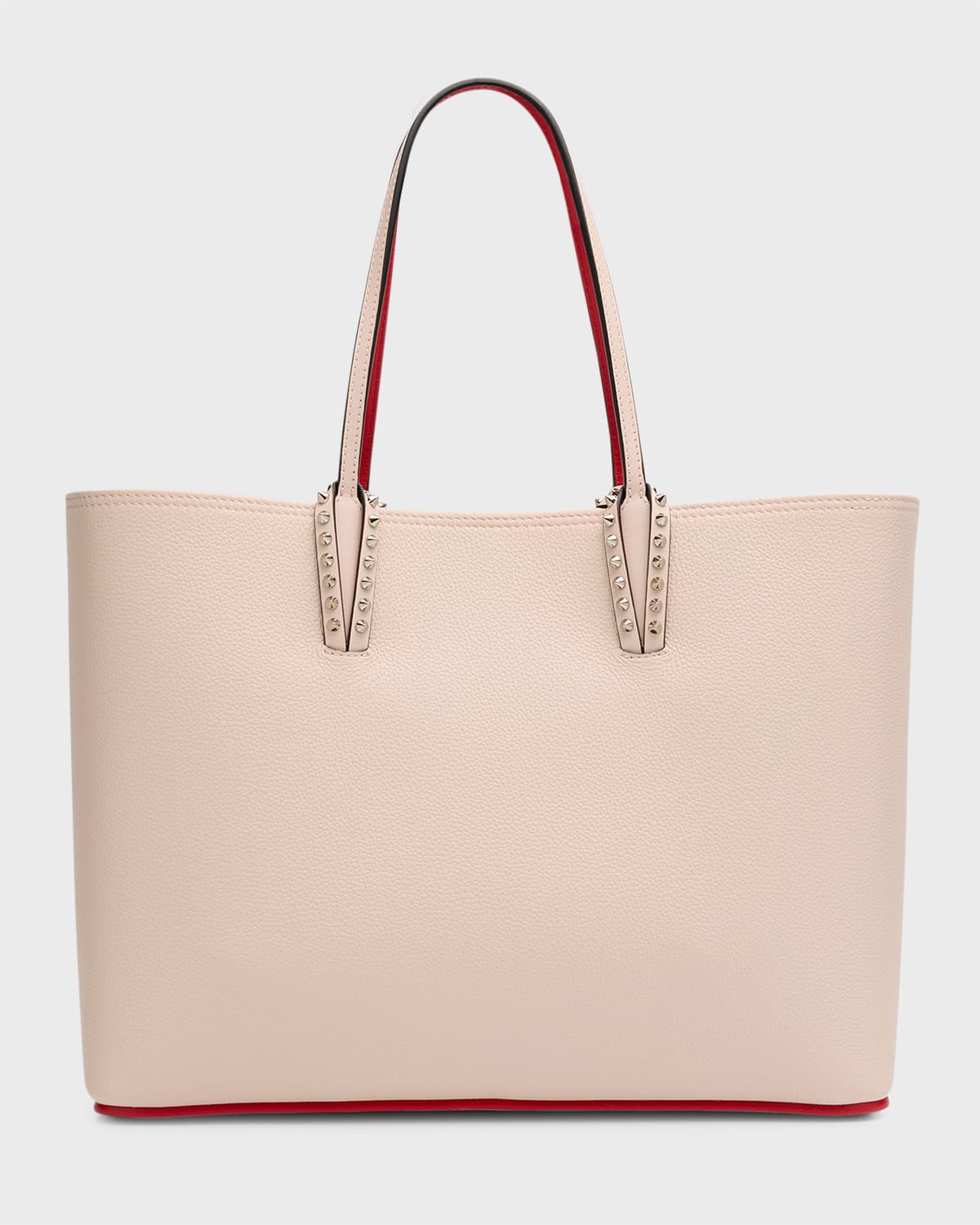 Christian Louboutin Cabata East-west Leather Tote Bag In Leche