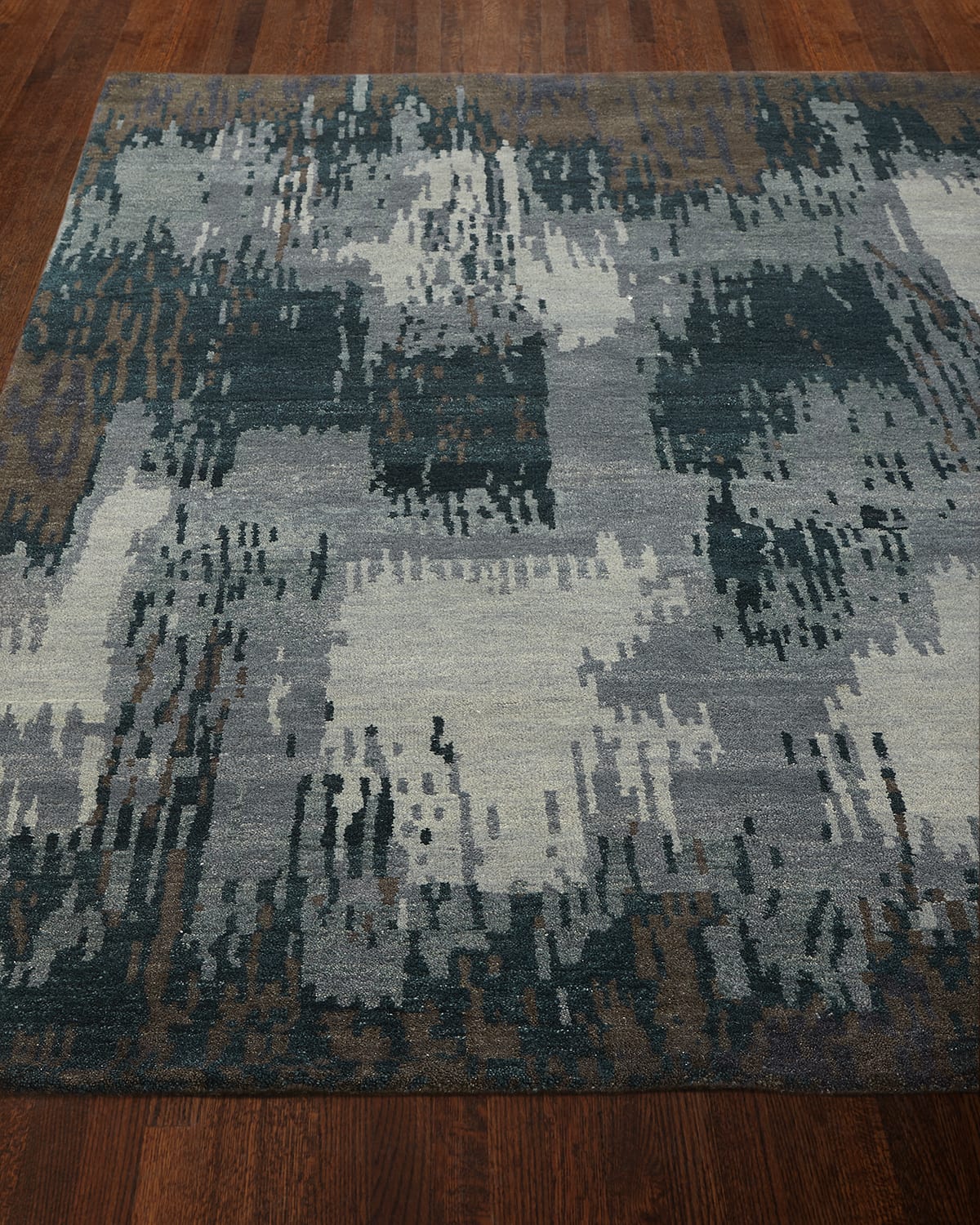 Josie Natori Forest Brushstroke Rug, 8' X 10'