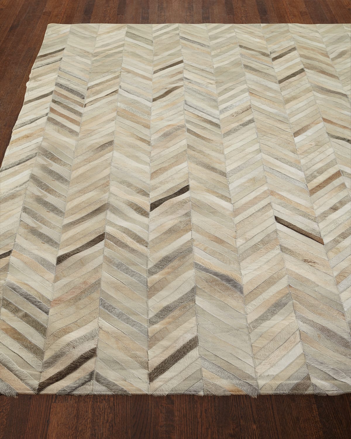 Exquisite Rugs Maguire Hairhide Rug, 10" X 14"