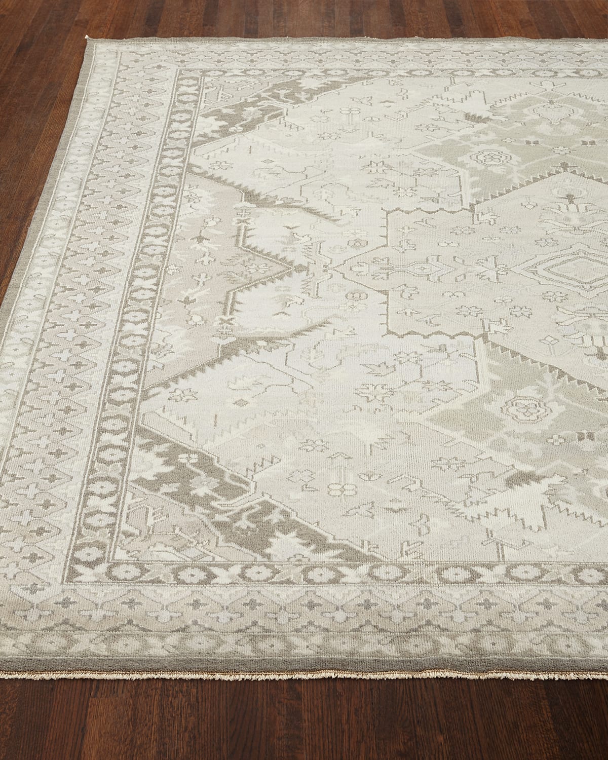 Polo Ralph Lauren Reynolds Dove Gray Rug, 4' X 6'