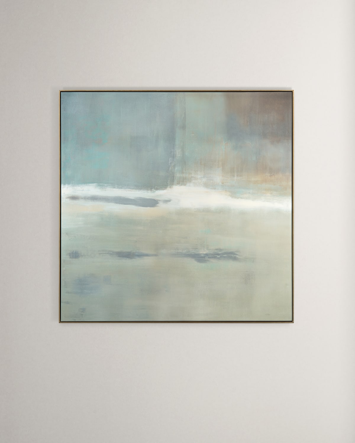 Benson-cobb Studios Serendipity 54x54 Mixed Media, Hand-embellished In Multi Colors