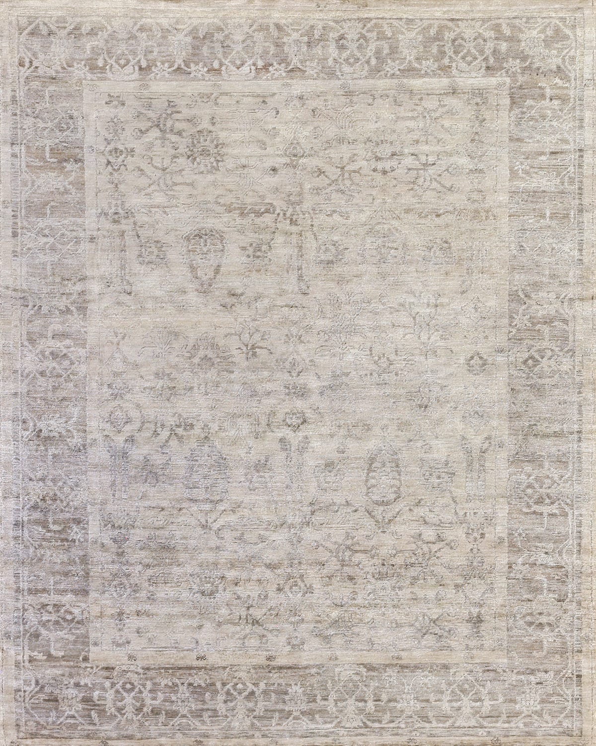 Exquisite Rugs Berta Hand-knotted Rug, 10' X 14'