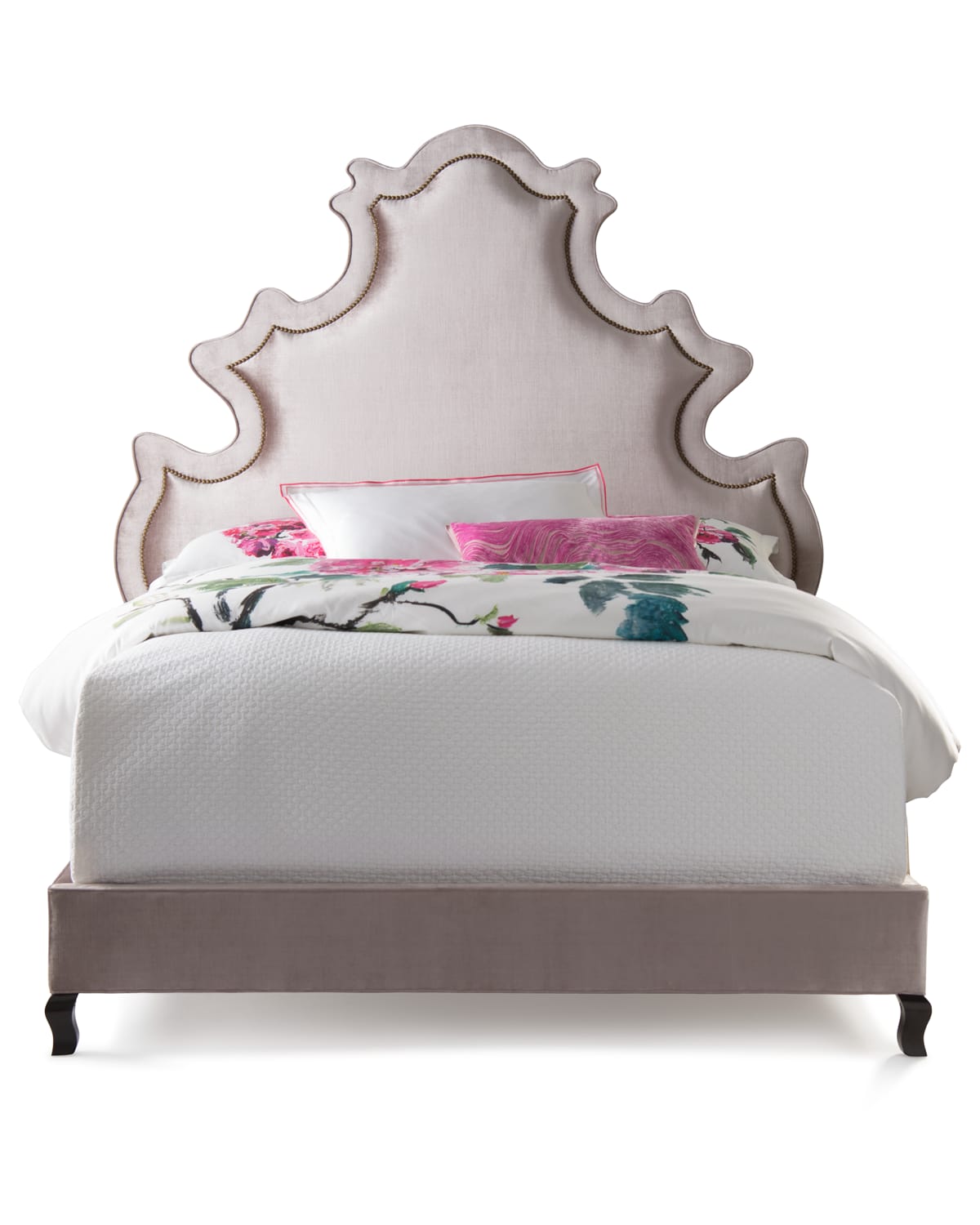 Haute House Pompidou California King Bed In Amethyst