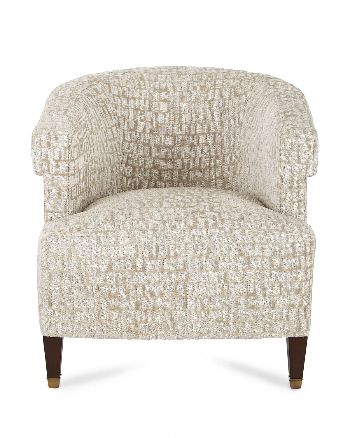 Ambella Bradley Chair In Cream/taupe