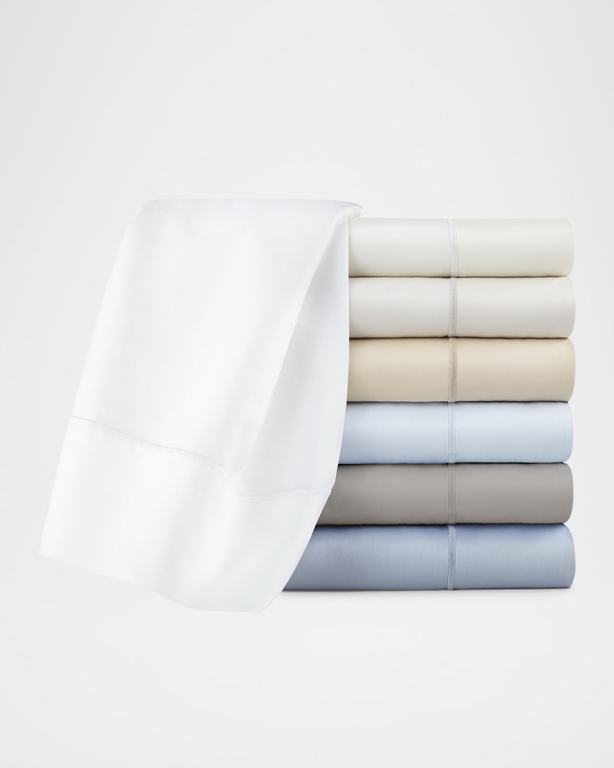 Peacock Alley King Sophia 420 Thread Count Duvet Cover In Platinum