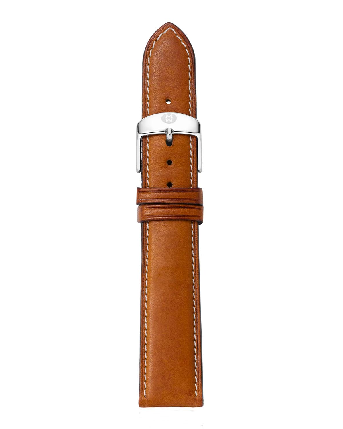 Michele 16mm Leather Strap, Tan