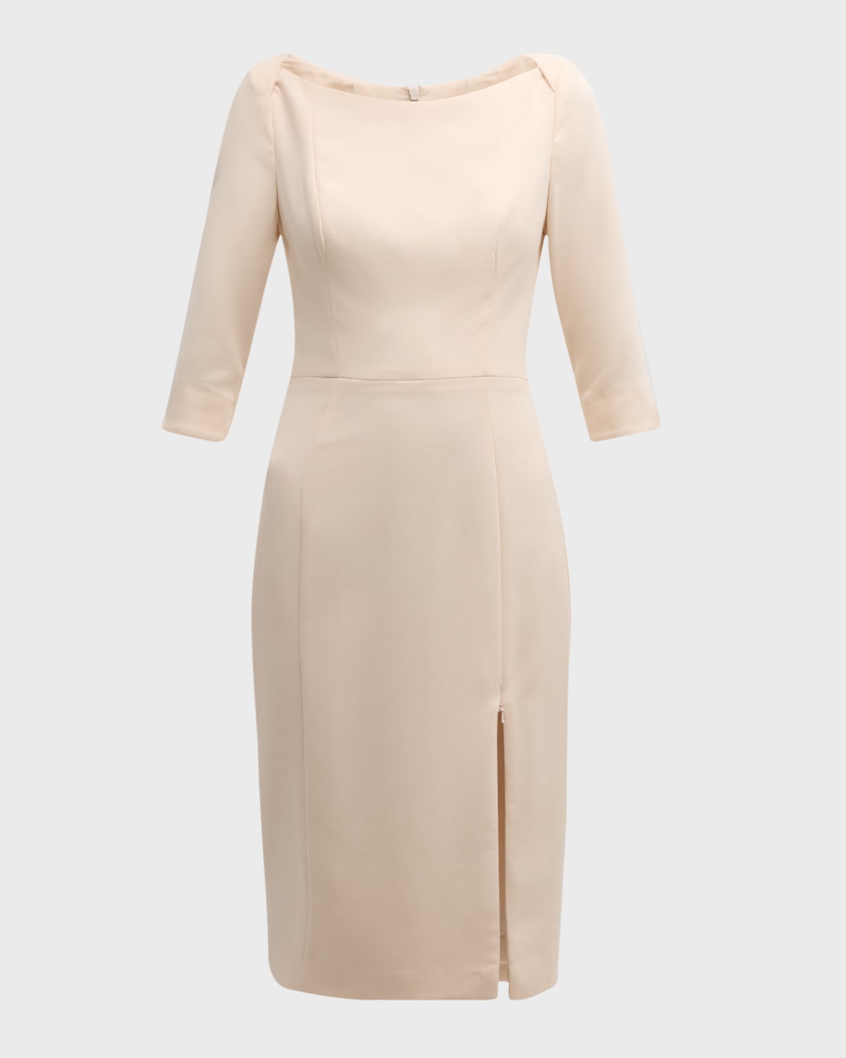 Marissa 3/4-Sleeve Ponte Sheath Dress