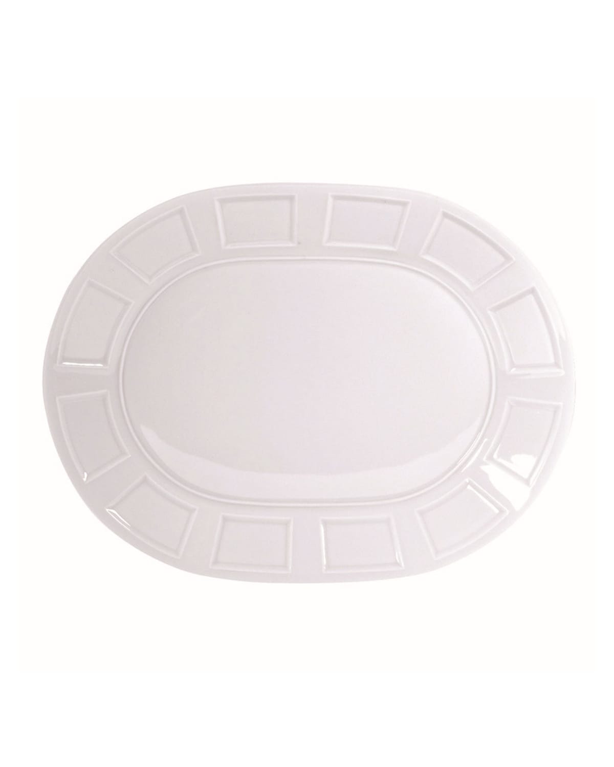 Shop Bernardaud Naxos Oval Platter, 13" In White
