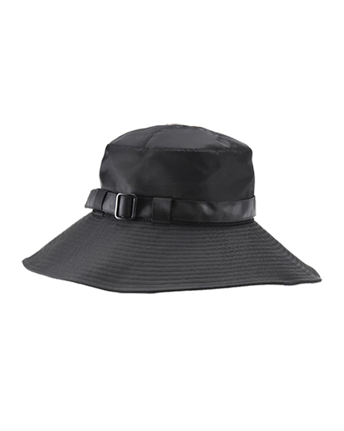 Eric Javits Kaya Water-repellant Rain Hat In Black