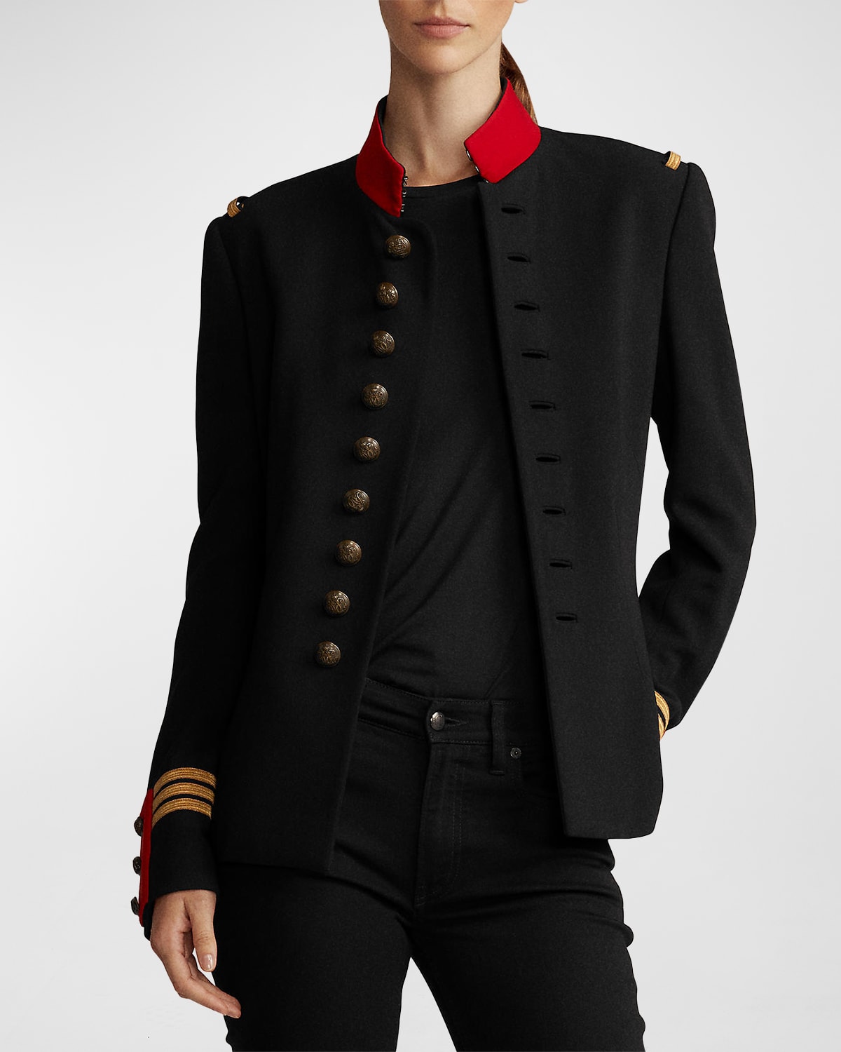 The Officer's Jacket, Black