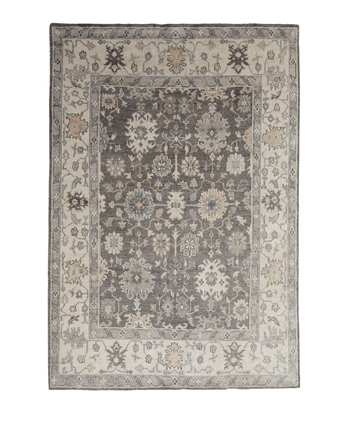 Safavieh Andrea Hand-knotted Rug, 9' X 12' In Charcoal