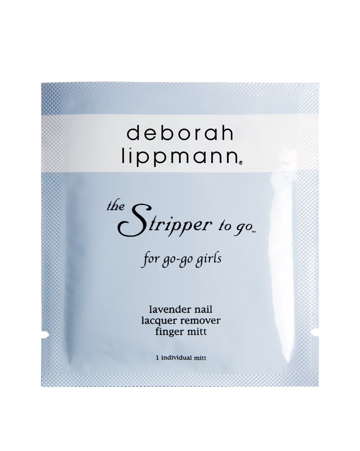 Deborah Lippmann The Stripper Lavender Nail Lacquer Remover To Go