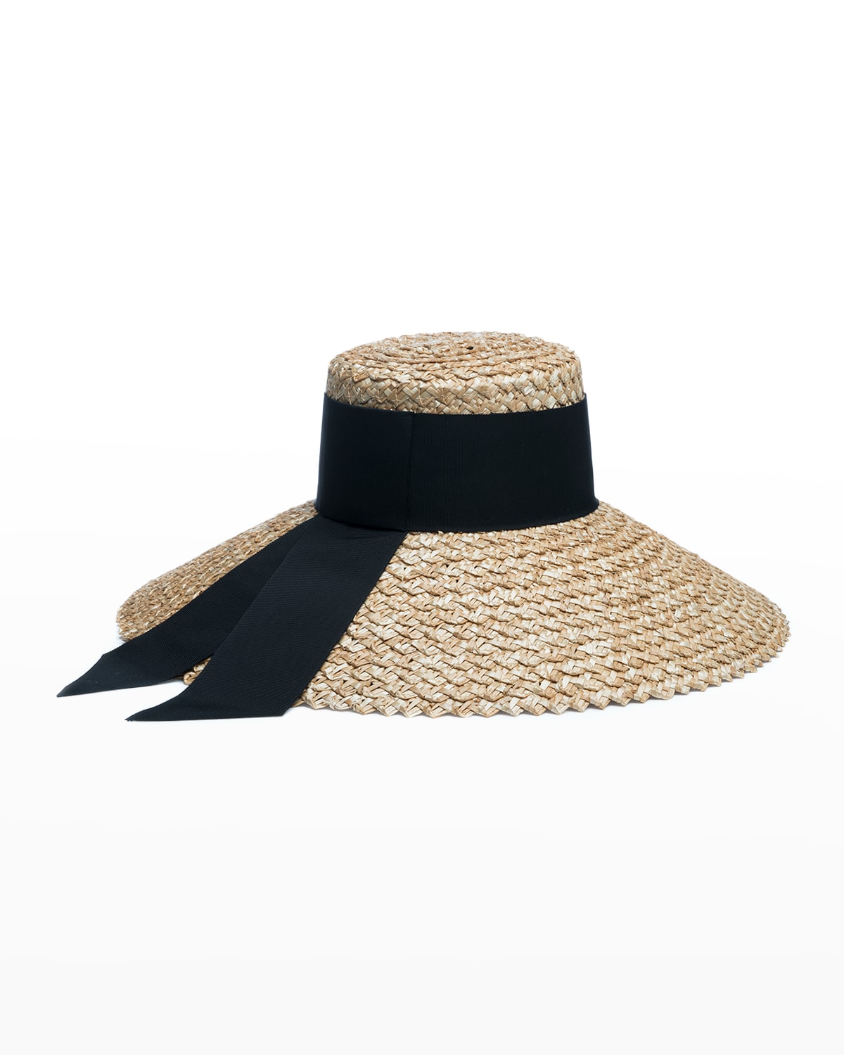 Mirabel Natural Straw Hat, Nude