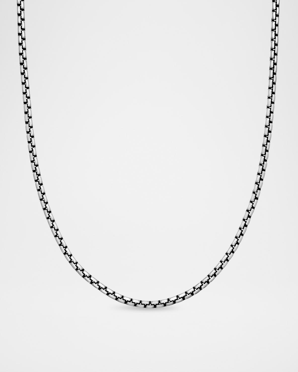 Men's Small Box Chain, 20"