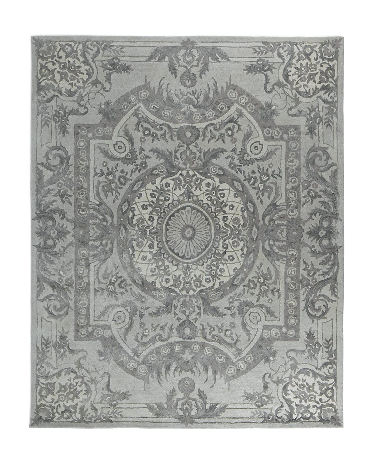 Safavieh Trudeau Medallion Rug, 6' X 9' In Smoke