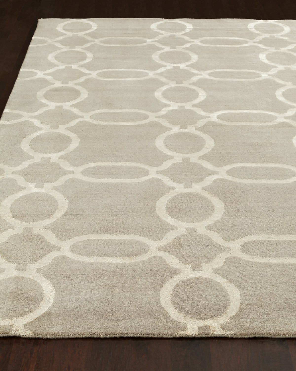 HAVEN & LOOM OGEE CHAIN HAND-KNOTTED RUG, 6' X 9' 