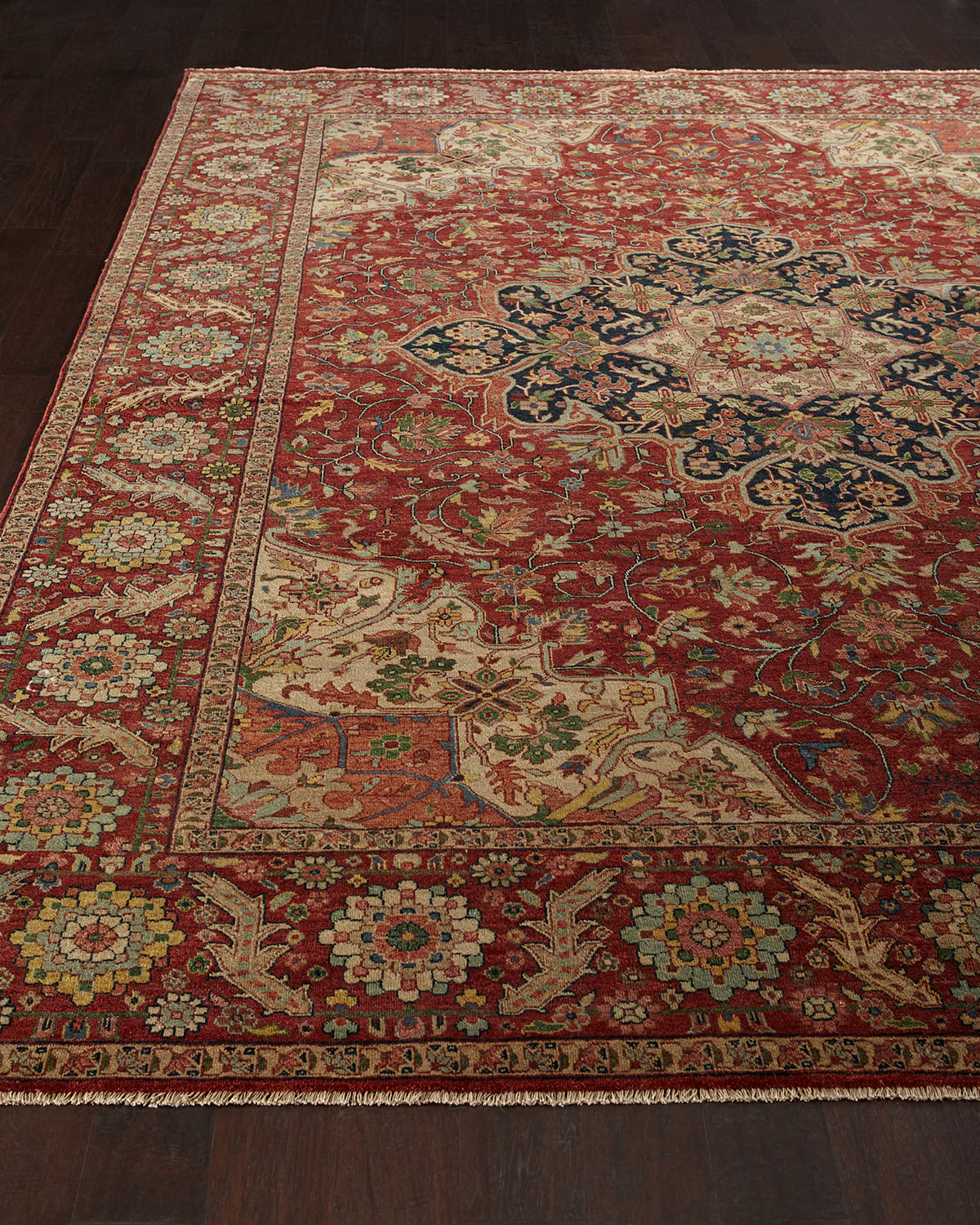 Exquisite Rugs Royal Garden Serapi Rug, 10' X 14'