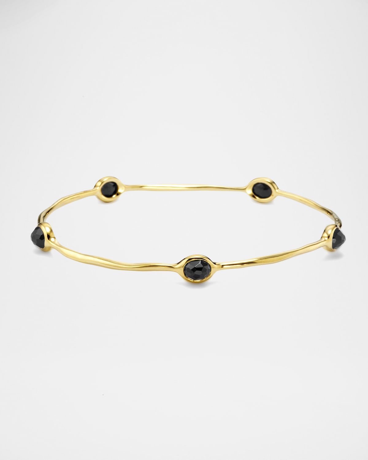 5-Stone Bangle in 18K Gold