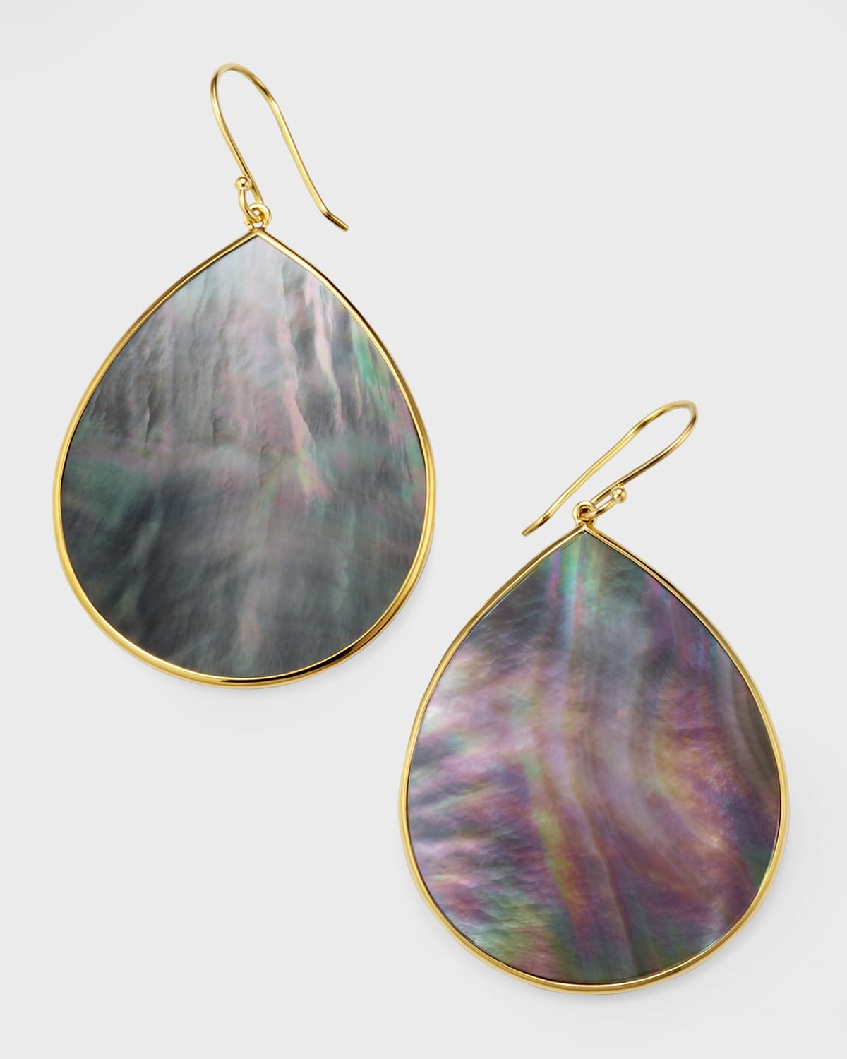 Ippolita 18k Polished Rock Candy Large Teardrop Earrings In Gold