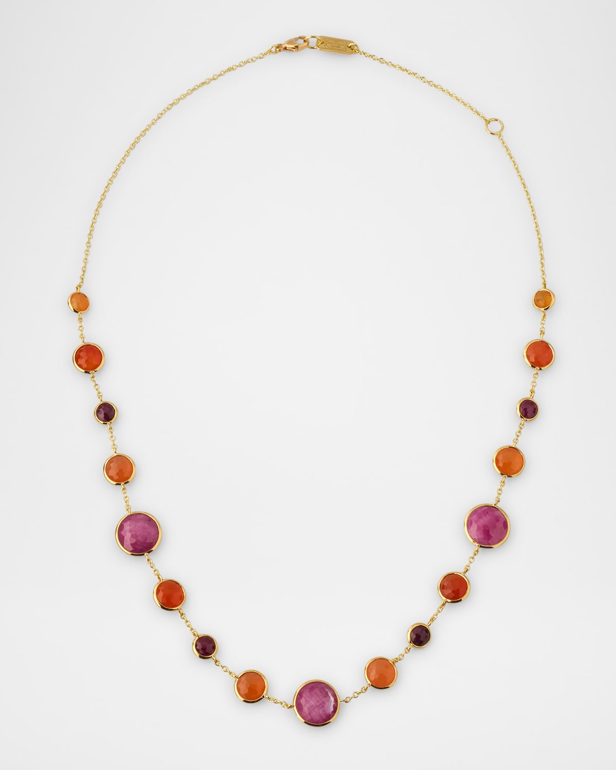 Lollitini Short Necklace in 18K Gold