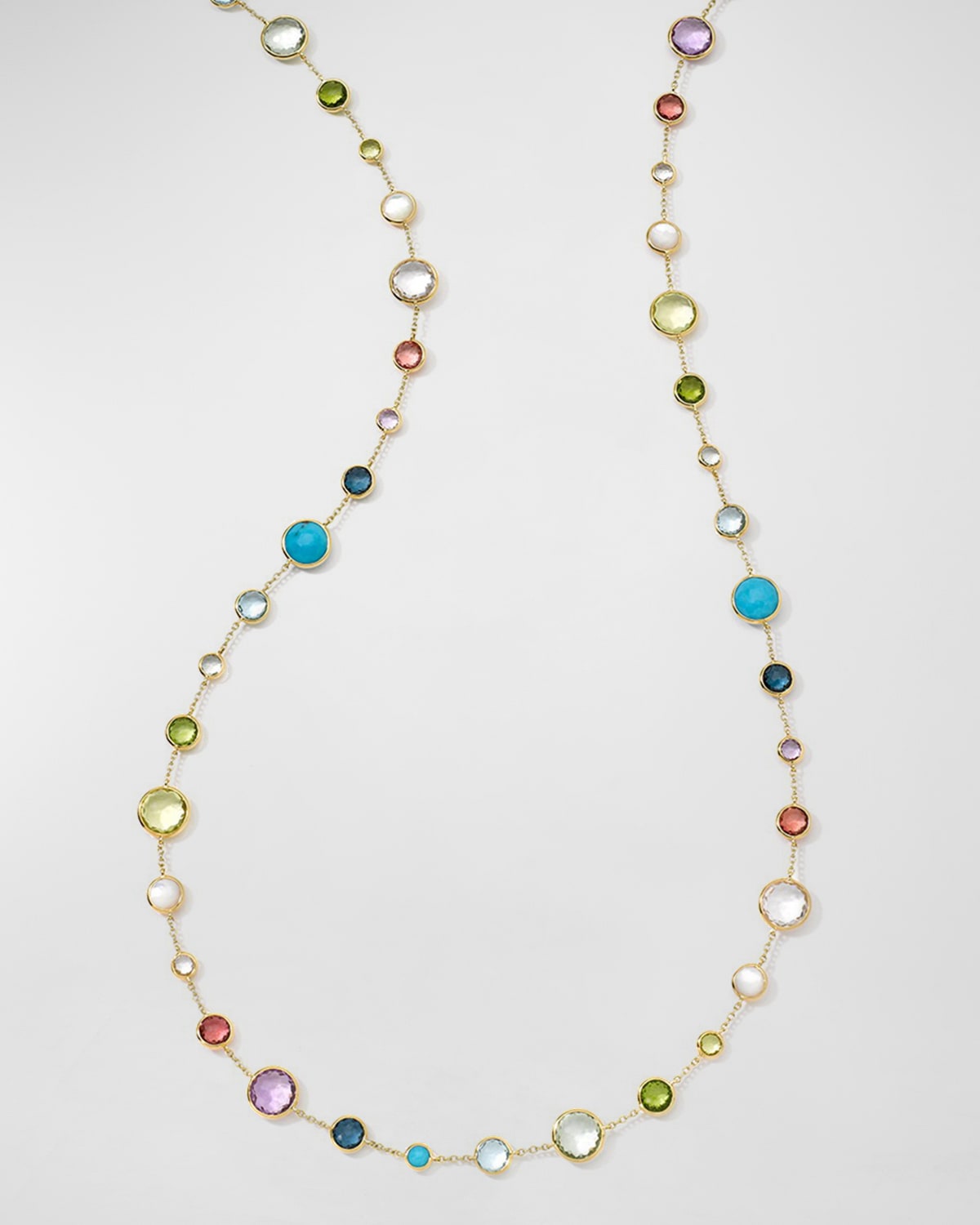 Lollitini Long Necklace in 18K Gold
