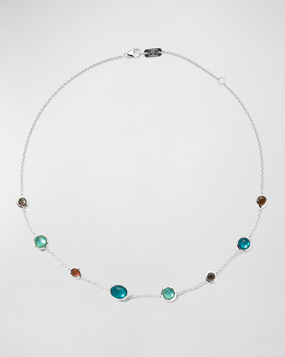 IPPOLITA MINI STATION NECKLACE IN STERLING SILVER