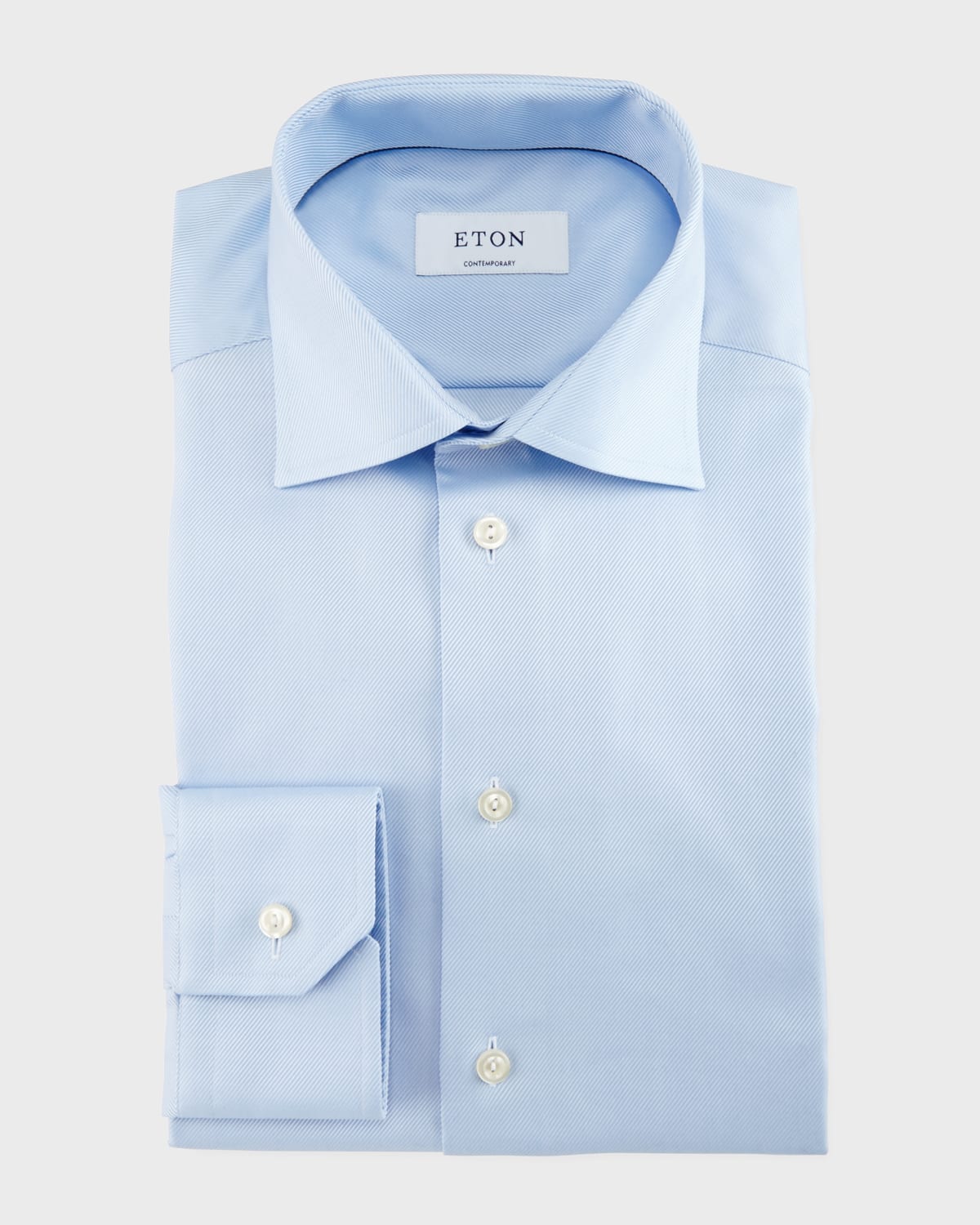 Contemporary-Fit Cavalry Twill Dress Shirt