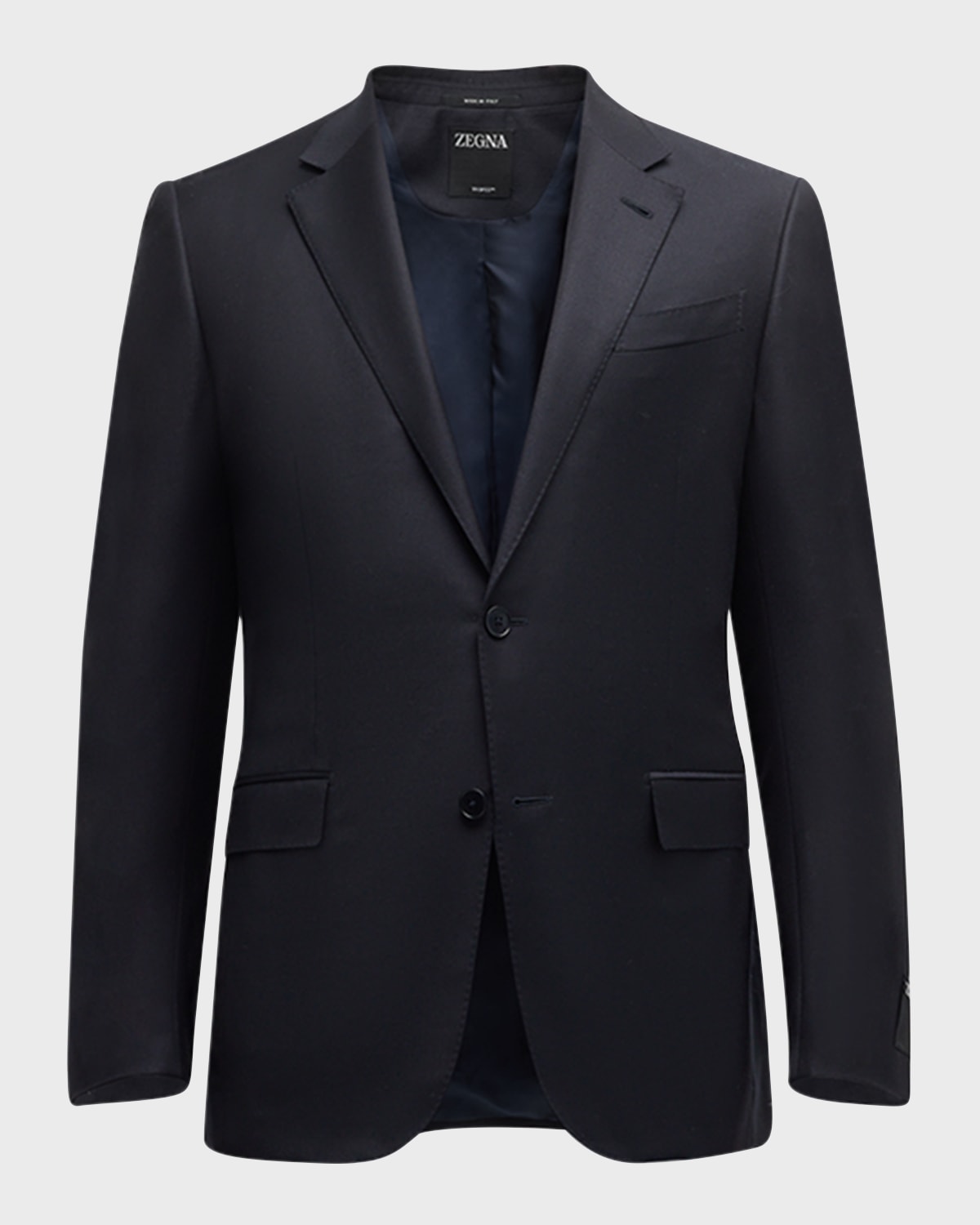 Zegna Luxury Tailoring Suit In Nvy Sld