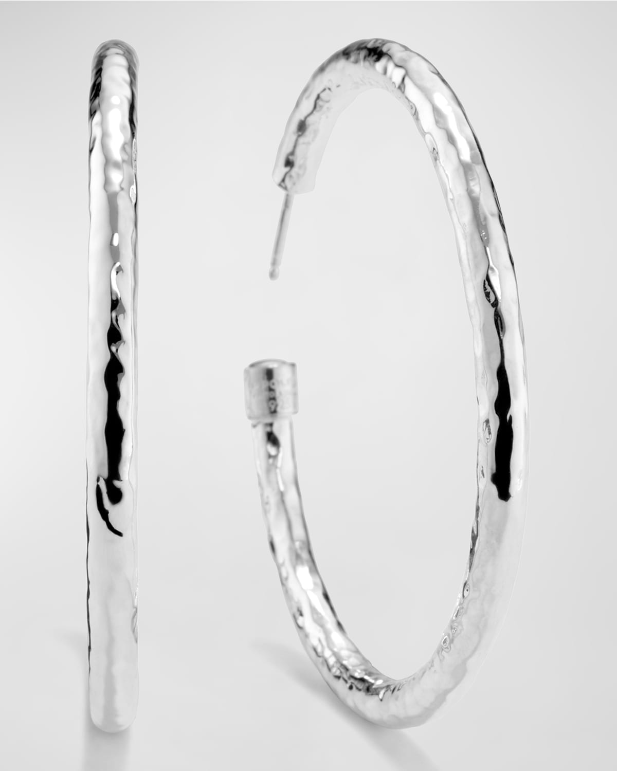 Ippolita 925 Glamazon Skinny Bastille Hoop Earrings