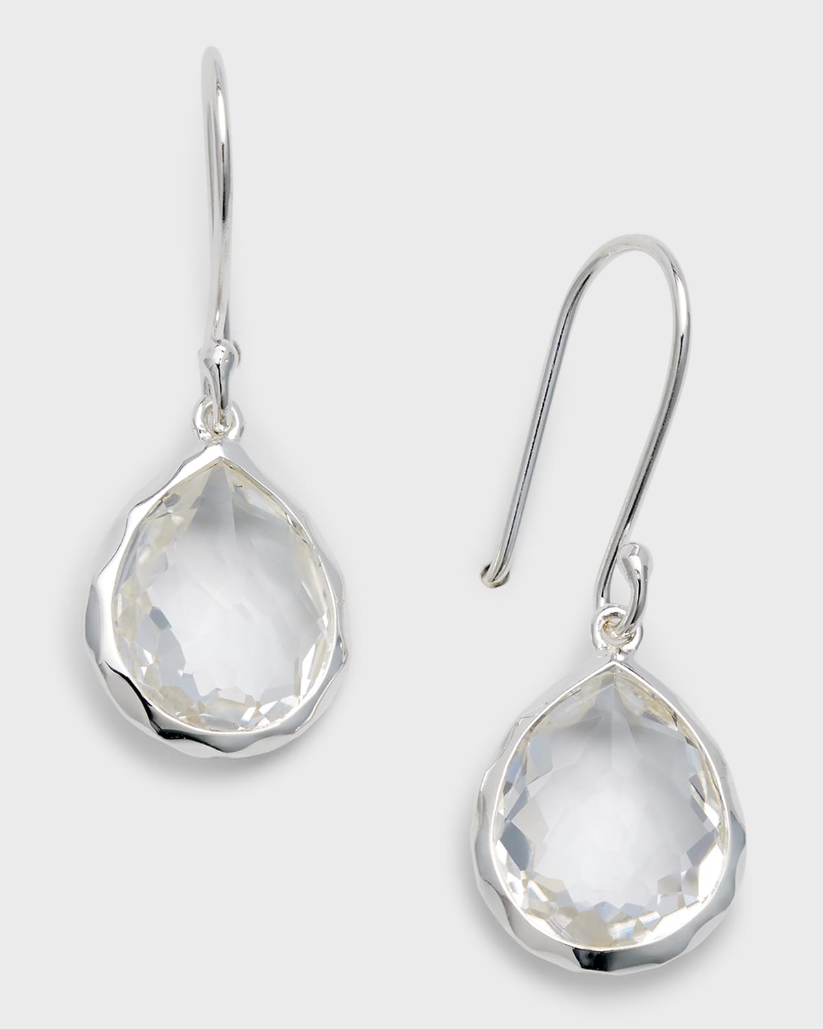 Mini Teardrop Earrings in Sterling Silver